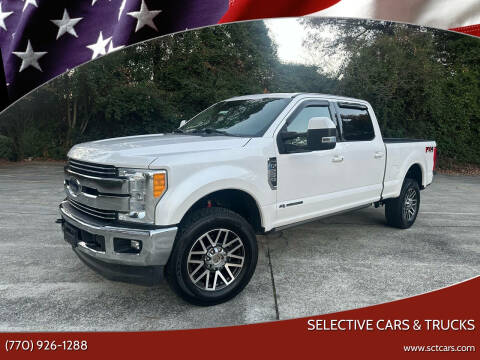 2017 Ford F-250 Super Duty for sale at SELECTIVE Cars & Trucks in Woodstock GA