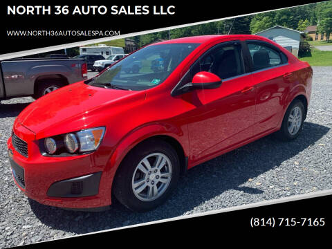 2014 Chevrolet Sonic for sale at NORTH 36 AUTO SALES LLC in Brookville PA