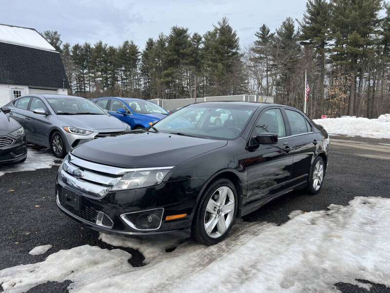 2010 Ford Fusion for sale at J & E AUTOMALL in Pelham NH