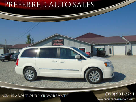 2013 Chrysler Town and Country for sale at PREFERRED AUTO SALES in Lockridge IA