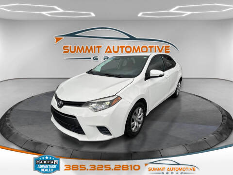 2015 Toyota Corolla LE