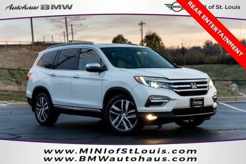 2016 Honda Pilot for sale at Autohaus Group of St. Louis MO - 3015 South Hanley Road Lot in Saint Louis MO