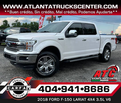 2018 Ford F-150 for sale at ATLANTA TRUCK CENTER LLC in Doraville GA