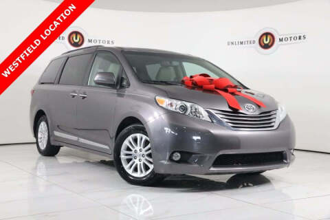2017 Toyota Sienna for sale at INDY'S UNLIMITED MOTORS - UNLIMITED MOTORS in Westfield IN