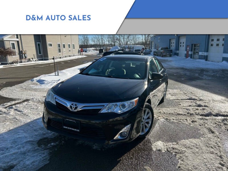 2012 Toyota Camry for sale at D&M AUTO SALES in West Seneca NY