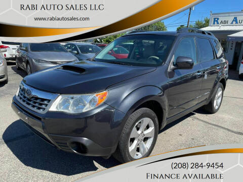 2013 Subaru Forester for sale at RABI AUTO SALES LLC in Garden City ID