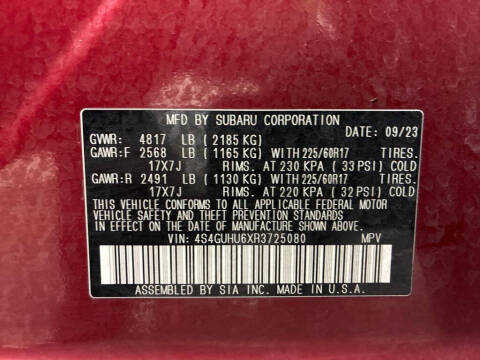 2024 Subaru Crosstrek Wilderness