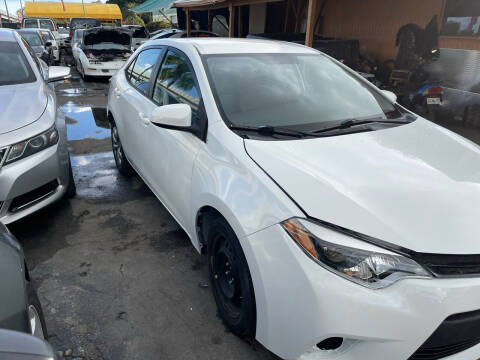 2016 Toyota Corolla for sale at Auction Direct Plus in Miami FL