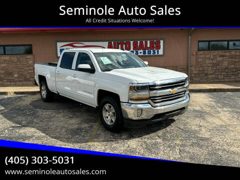 2017 Chevrolet Silverado 1500 for sale at Seminole Auto Sales in Seminole OK