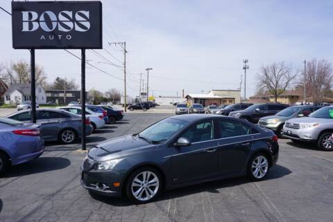 2013 Chevrolet Cruze for sale at Boss Auto in Appleton WI