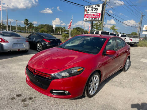 2013 Dodge Dart for sale at Excellent Autos of Orlando in Orlando FL