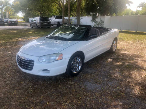2005 Chrysler Sebring for sale at Billycars in Wilmington MA