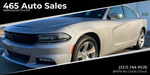 2015 Dodge Charger for sale at 465 Auto Sales in Indianapolis IN
