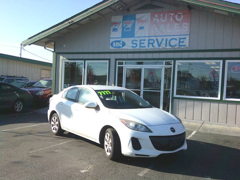 2013 Mazda MAZDA3 for sale at 777 Auto Sales and Service in Tacoma WA