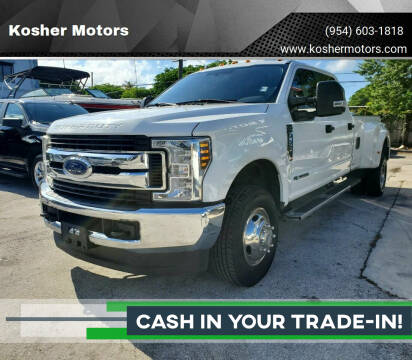 2018 Ford F-350 Super Duty for sale at Kosher Motors in Hollywood FL