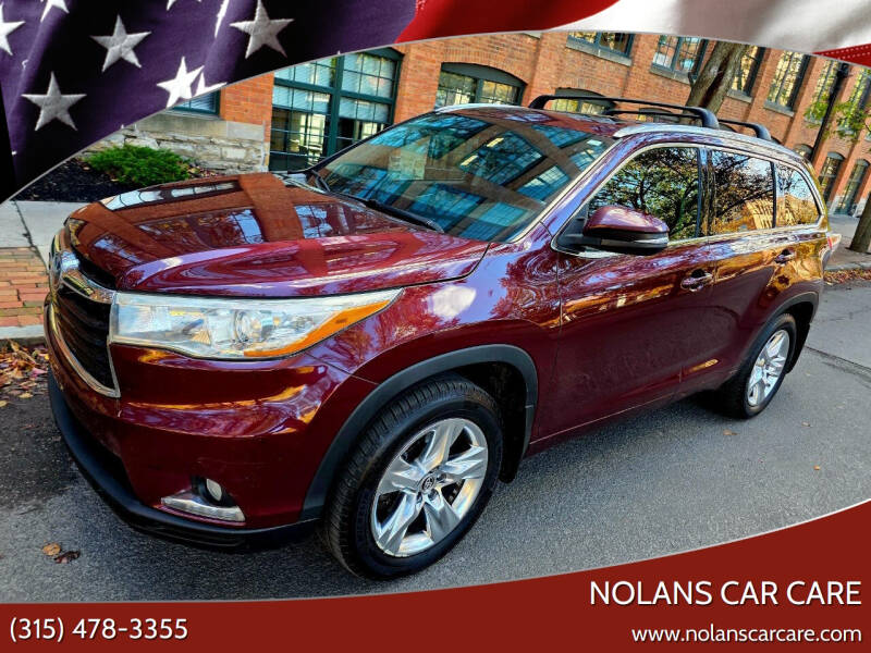 2016 Toyota Highlander Limited Platinum