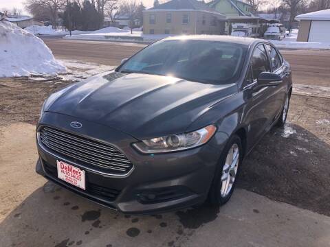 2015 Ford Fusion for sale at DeMers Auto Sales in Winner SD