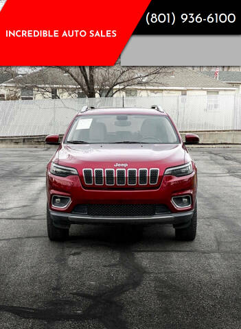 2020 Jeep Cherokee for sale at INCREDIBLE AUTO SALES in Bountiful UT