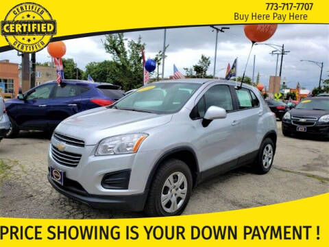 2016 Chevrolet Trax for sale at AutoBank in Chicago IL
