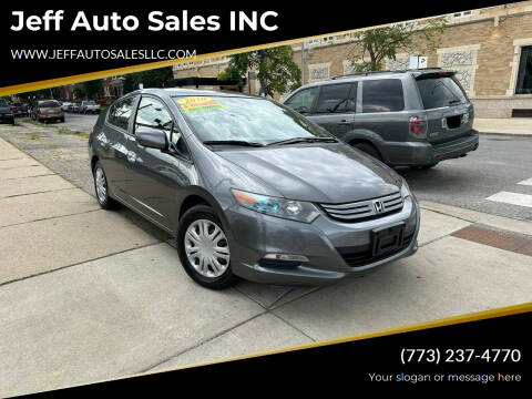 2010 Honda Insight for sale at Jeff Auto Sales INC in Chicago IL