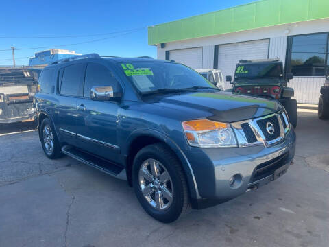 2010 Nissan Armada for sale at 2nd Generation Motor Company in Tulsa OK