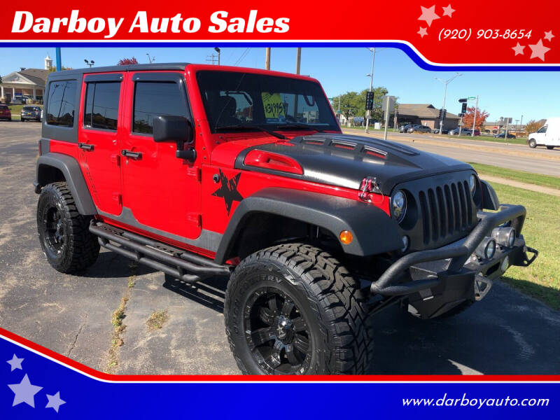 2016 Jeep Wrangler Unlimited for sale at Mega Motorworks in Appleton WI