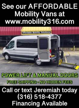 2018 Ford Transit for sale at Affordable Mobility Solutions, LLC - Mobility/Wheelchair Accessible Inventory-Wichita in Wichita KS