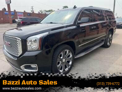 2015 GMC Yukon XL for sale at Bazzi Auto Sales in Detroit MI