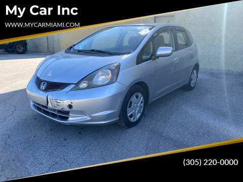 2013 Honda Fit for sale at My Car Inc in Hialeah Gardens FL