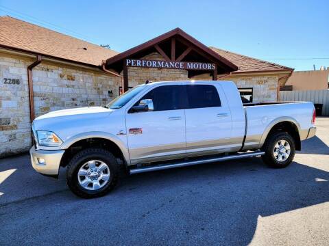 2015 RAM 2500 for sale at Performance Motors Killeen Second Chance in Killeen TX