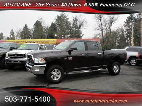 2011 RAM 2500 for sale at Auto Lane in Portland OR