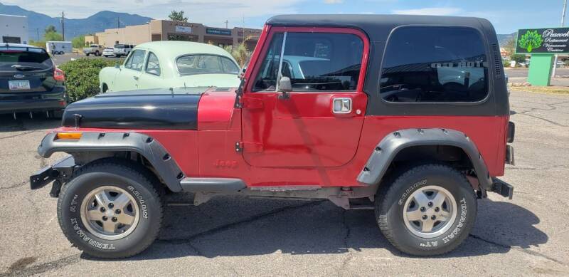 1989 Jeep Wrangler for sale at Richardson Motor Company in Sierra Vista AZ