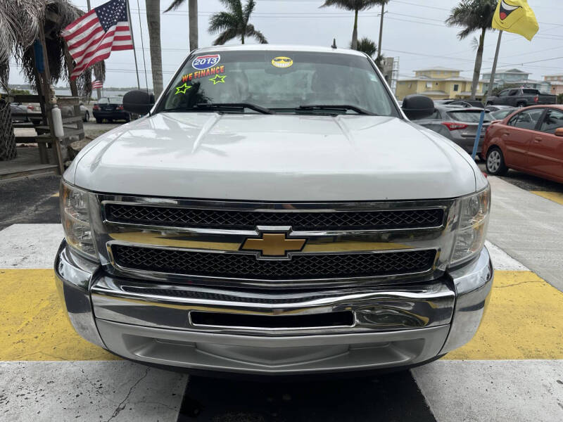 Used 2013 Chevrolet Silverado 1500 LS with VIN 3GCPCREA4DG259653 for sale in Melbourne, FL