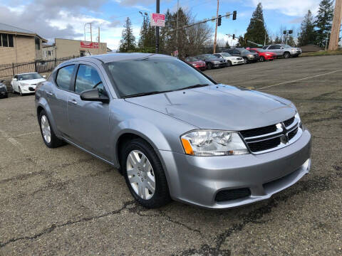 2014 Dodge Avenger for sale at KARMA AUTO SALES in Federal Way WA