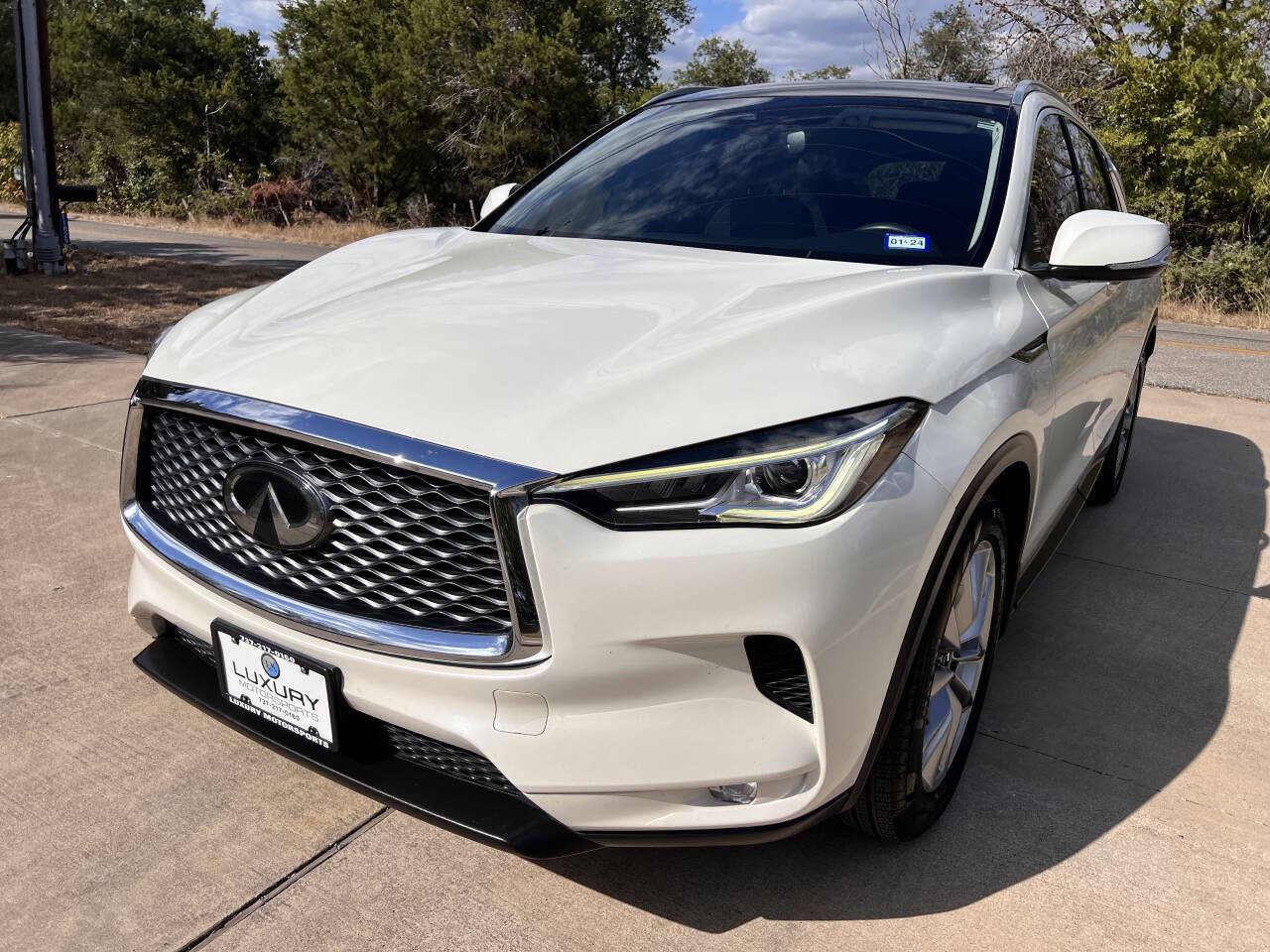 Used Car 2020 Infiniti Qx50  Luxe 4dr Crossover For Sale Under $20,000 In Austin, Texas