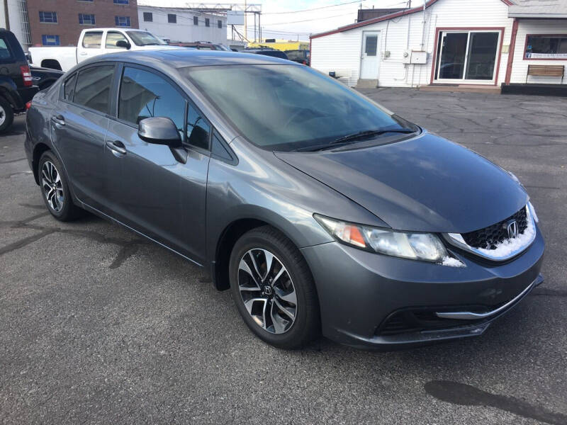 2013 Honda Civic for sale at R & J Auto Sales in Pocatello ID