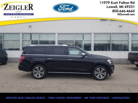 2021 Ford Expedition MAX for sale at Harold Zeigler Ford - Jeff Bishop in Plainwell MI
