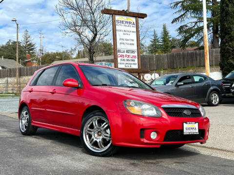 2008 Kia Spectra for sale at Sierra Auto Sales Inc in Auburn CA