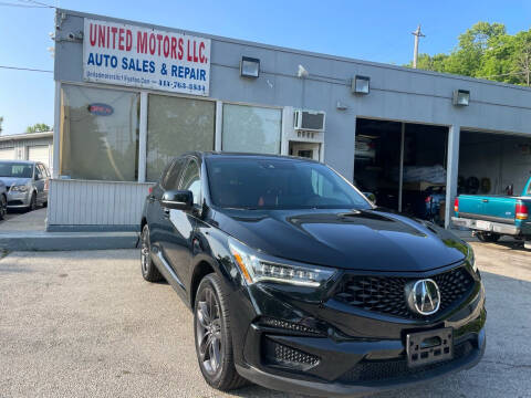 2019 Acura RDX for sale at United Motors LLC in Saint Francis WI