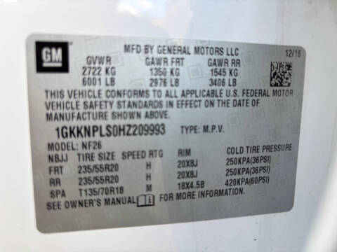 2017 GMC Acadia Denali