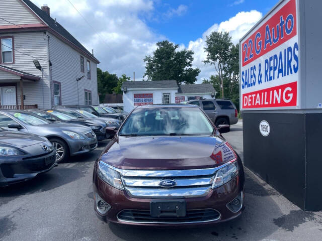 2012 Ford Fusion for sale at 22 G Auto Sales in Schenectady, NY