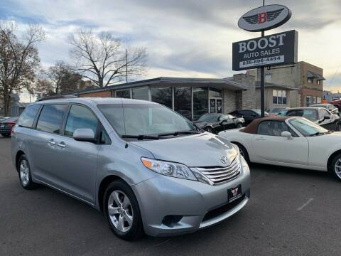 2014 Toyota Sienna for sale at BOOST AUTO SALES in Saint Louis MO