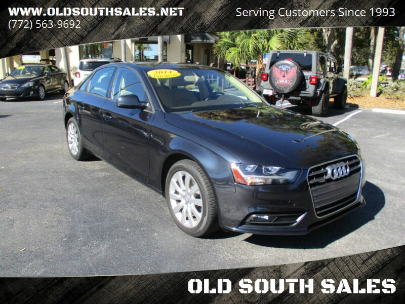 2014 Audi A4 for sale at OLD SOUTH SALES in Vero Beach FL