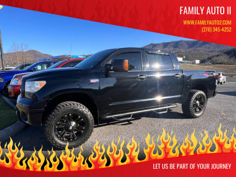 2013 Toyota Tundra for sale at FAMILY AUTO II in Pounding Mill VA
