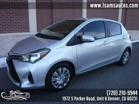 2015 Toyota Yaris for sale at SAM'S AUTOMOTIVE in Denver CO