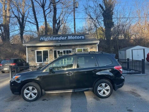 2015 Subaru Forester for sale at Highlander Motors in Radford VA