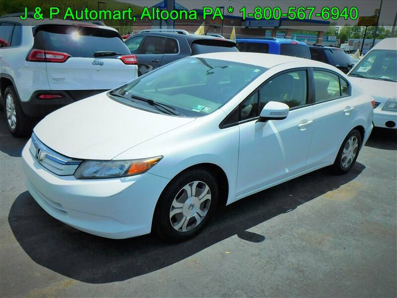 2012 Honda Civic for sale at J & P Auto Mart in Altoona PA