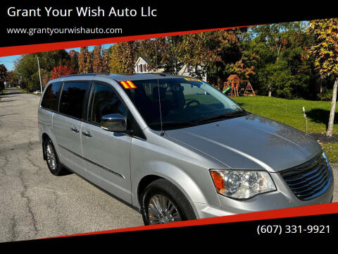 2011 Chrysler Town and Country for sale at Grant Your Wish Auto Llc in Rochester NY