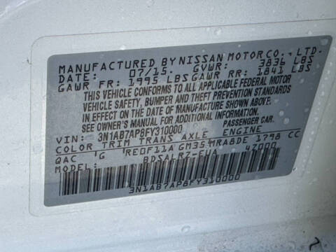 2015 Nissan Sentra SR