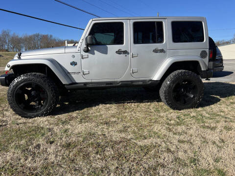 2012 Jeep Wrangler Unlimited for sale at K & P Used Cars, Inc. in Philadelphia TN